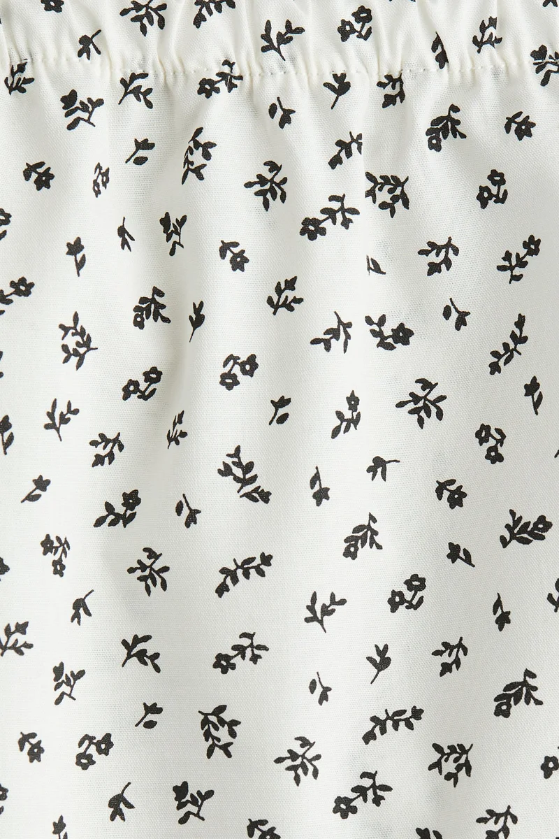 اتش اند ام شورت بيجاما قطني