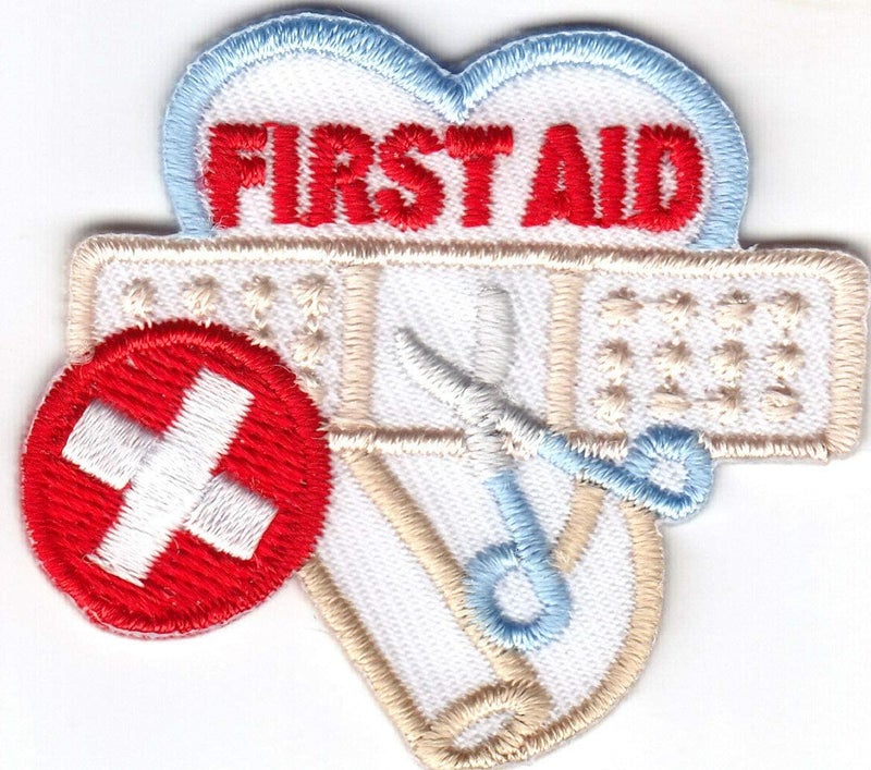 Artist Unknown FIRST AID Iron On Patch Nurse Profession Medical Medic - Image 2