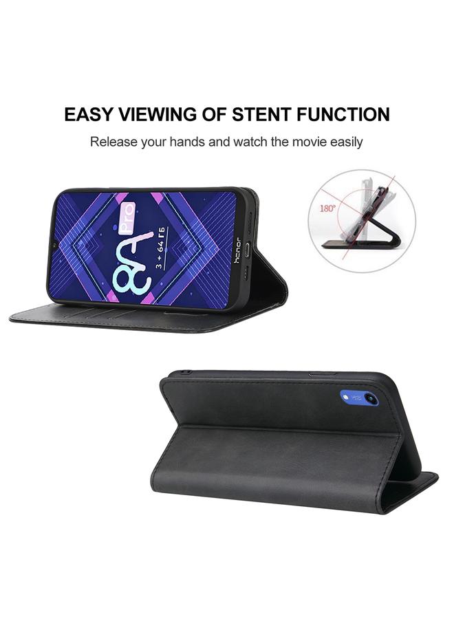 erorex Case For Honor 8A Pro Magnetic Closure Leather Phone Case - Image 4