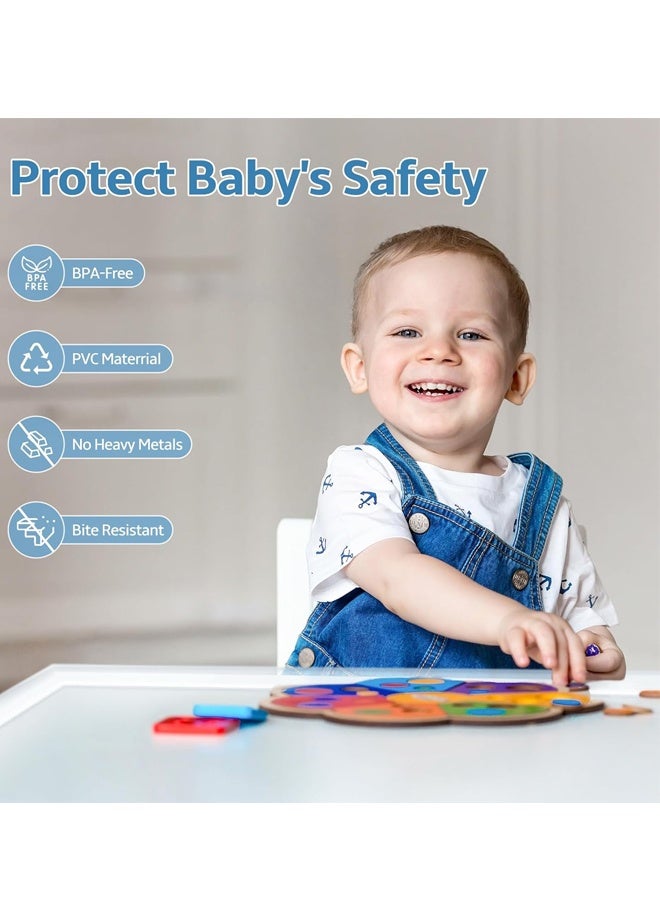 Transparent Edge Protector Baby Proofing Corner Protectors Silicone Desk Edge Cushion Child Safety Edge Covers Bumper for Table, Cabinets, Crib，6.6ft (2M) with 8 Corners - Image 5