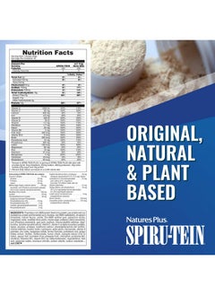 Nature's Plus Naturesplus Spiru Tein Plus Shake For Mature Adults Vanilla 1.2 Lbs Protein Powder Plant Based Meal Replacement Vitamins & Minerals For Energy Vegetarian Gluten Free 16 Servings  - Image 5