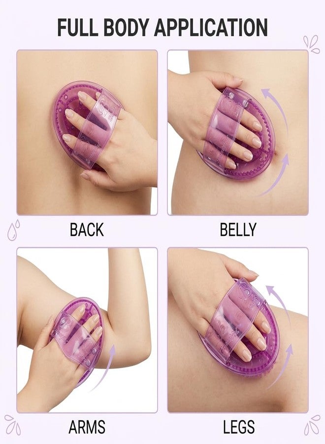 mgmooa 2Pcs Meridian Massage Brush, Purple - Image 5