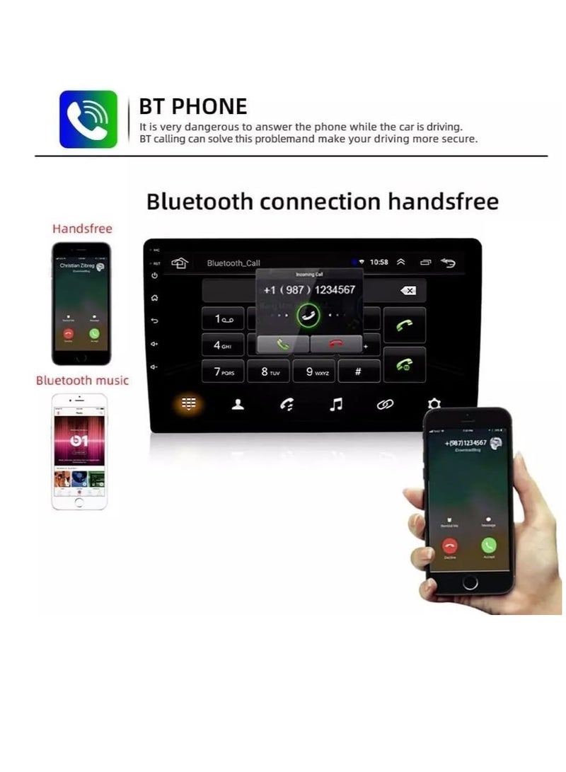 AVT Android Car Stereo for Hyundai Elantra 2014 2015 2GB RAM 32GB ROM 9 Inch Support Apple Carplay, MirrorLink WiFi BT, IPS Touch Screen with Backup Camera Included  - Image 2