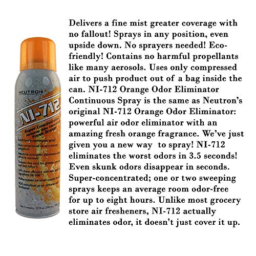 Ni-712 Neutron Industries Orange Dry Mist 14oz - Image 2