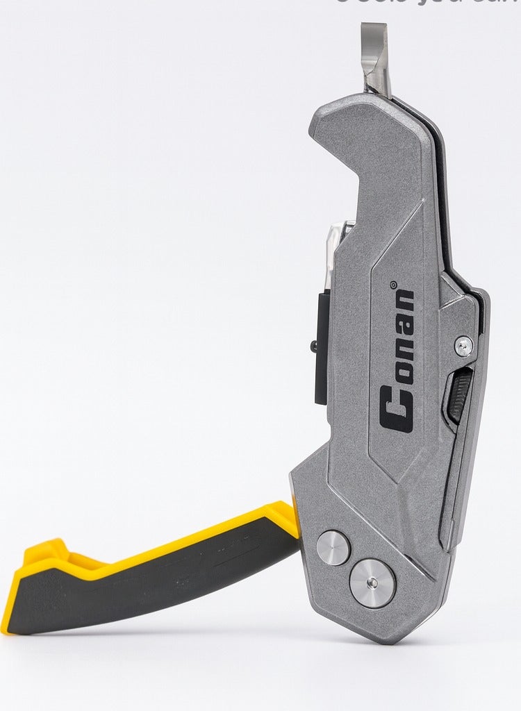 Conan Folding Knife CO11C1K07 – Heavy Duty Utility Cutter with 3 Blades & Durable Handle - Image 5