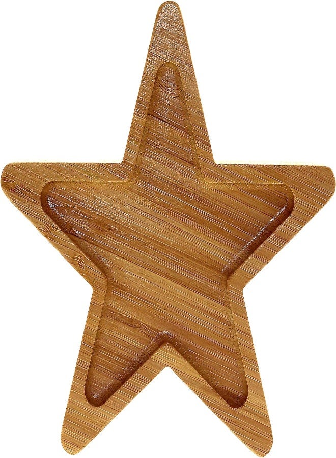 AKDC Liying Wooden Star Plate (20 X 20Cm) - Image 4