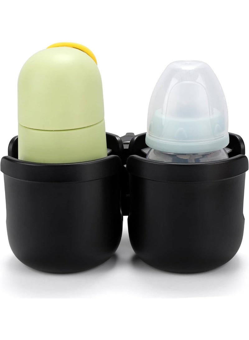 2-in-1 Cup & Phone Holder - Universal for Uppababy, Nuna, Doona Strollers, Bike, Wheelchair, Walker, Scooter - Image 2