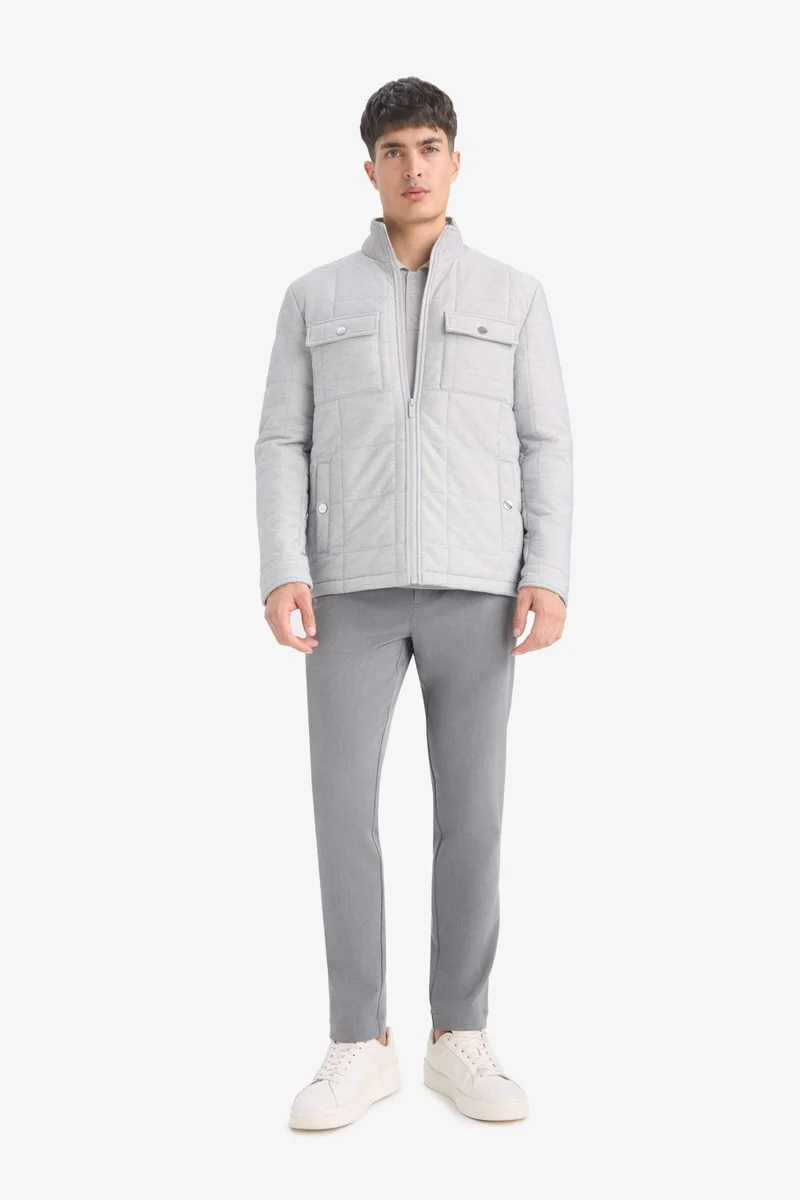 ديفاكتو Slim Fit Lined Winter Puffer Jacket