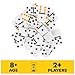 Cardinal Spin Master Games Mexican Train Dominoes Set in Aluminum Carry Case Includes Colorful Trains for FunFilled Family Game Night for Kids Family 28 Players for Ages 8 Up - Image 3