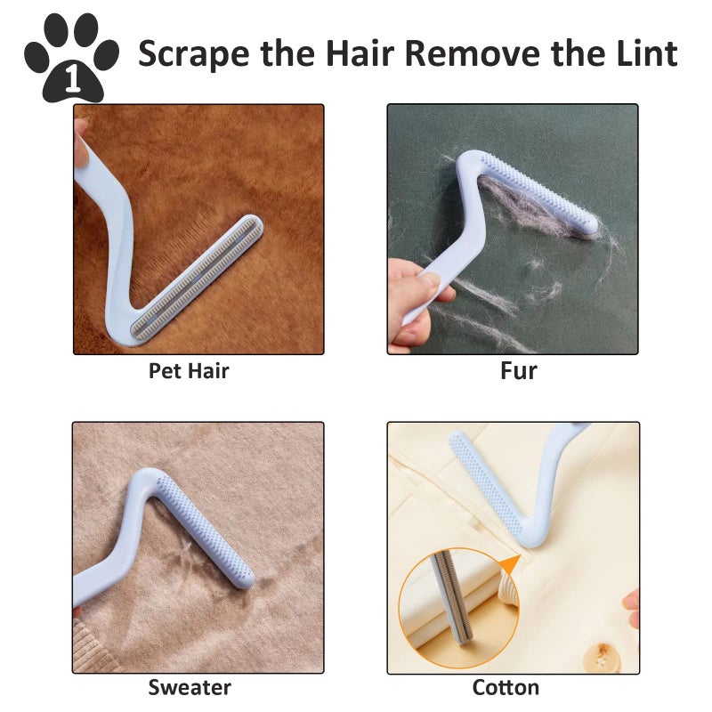 Bienstylife Wool Dryer Balls for Pet Hair Remover Organic Reusable Laundry Dryer Balls Pre-Wash Lint Remover for Dog/Cat Pet Hair Shaver for Laundry Hair Catcher for Washing Machine - Image 5