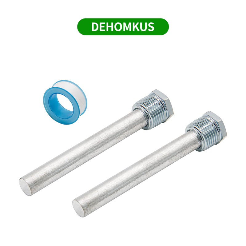 DEHOMKUS RV Water Heater Anode Rod 45L x 12NPT Compatible with Atwood Dometic Water Heater Replacement Part for Suburban 11553 Set of 2 - Image 4