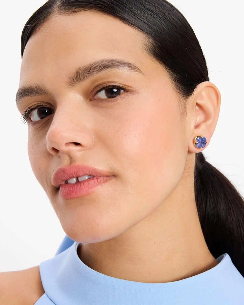 Kate Spade Pop Of Joy 10Mm Spade Flower Studs