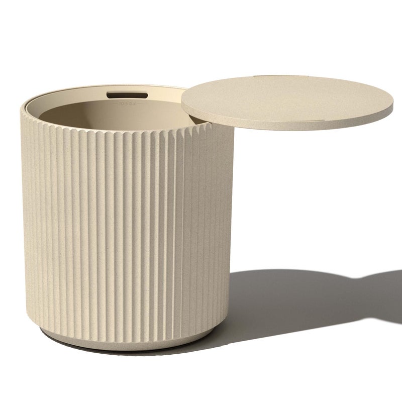 Veradek Cooler Side Table  2 in 1  Designed for use as Outdoor Side Table Patio Decor and Ice Chest