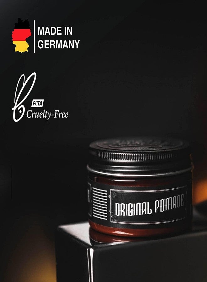 Charlemagne Water-Based Hair Pomade - 3.38 Fl Oz, Pack of 1, Medium Hold, Cherry-Oud - Easy Washout with Medium Hold Pomade - Barber-Quality Styling Cream - Shape & Set With Hair Clay - Image 5
