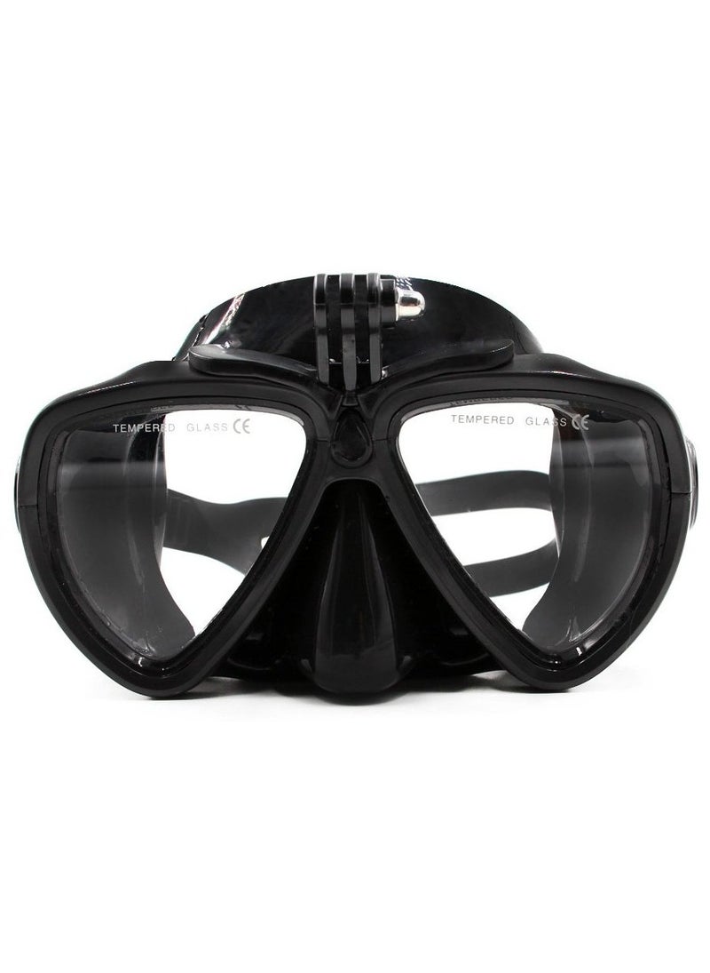 Generic Swimming Goggles Diving Mask Scuba Snorkel Glasses fit for GoPro Hero 7,6,5,4,3,3,2,1 Session 4,5 Fusion 360 4K DJI Osmo Action Cameras, Diving Glasses to Record the Beauty of the Water  - Image 2