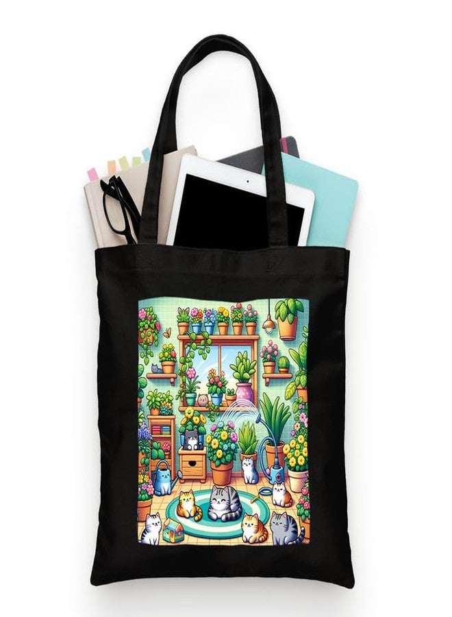PrintingZone Printed Tote Bag For Women| Classic Printed Canvas Shoulder Bag for Women - Image 1