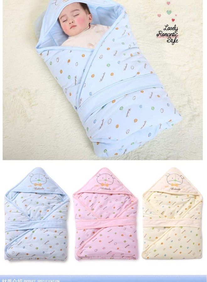 PIKIPOO Baby Blankets New Born Combo Pack of Hooded Super Soft Wearable Wrapper Cum Baby Sleeping Bag for Babies Length -(72 cm x 74 cm x 4 cm, 0-6 Months) (Stars) - Image 3