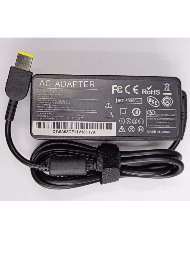 CS LAPTOP ADAPTER LENOVO 20V 2.25A USB 45W - Image 3