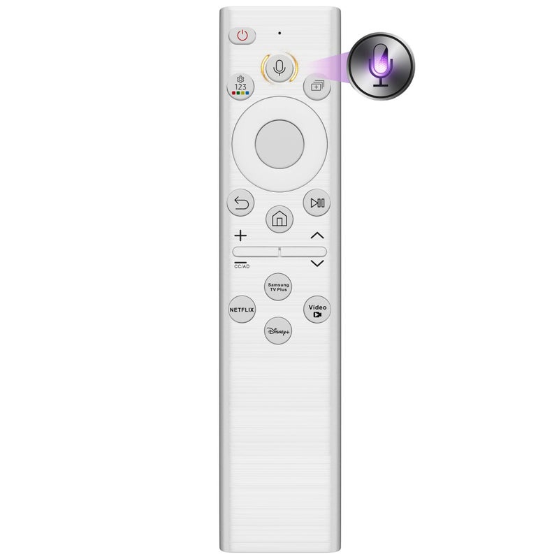 B BraiNice Replacement for Samsung Frame TV Remote, for All 2018-2025 Samsung Remote Control for Smart TV with Voice Control, Mic & Bluetooth, QLED, UHD & More, Not OEM/Orignial - Image 1