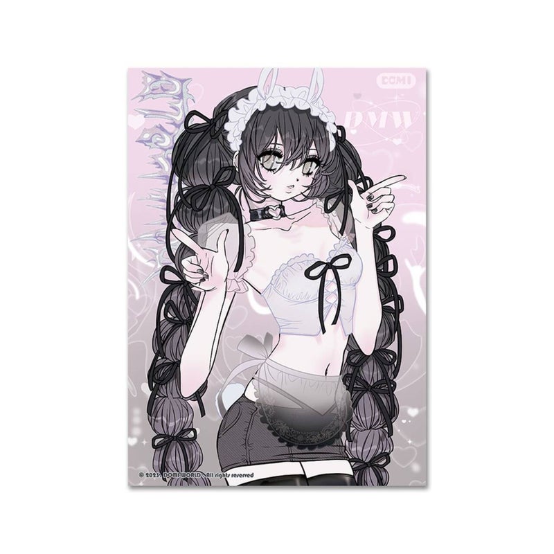 Generic 2024 New Domi Sticker Pack Postcard DIY Phone Case Decoration Rabbit Ears Postcard (Non-Sticker)