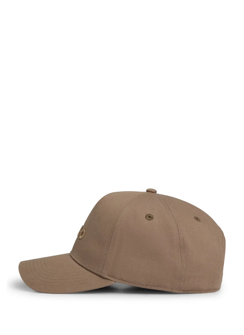 HUGO Cotton-twill cap with logo