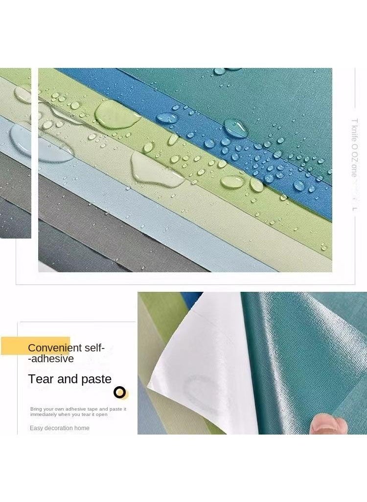 Bluejw - Self-Adhesive Wallpaper Waterproof And Moisture-Proof Washable Wallpaper Solid Color Stickers For Bedroom Living Room Background Wall 10x0.6meter - Image 1