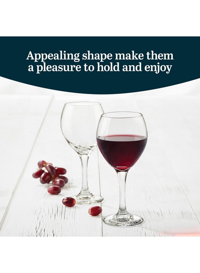 Libbey Classic Red Wine Glasses Set of 4, Dishwasher Safe, Rounded Rim Stemmed Wine Glasses, Perfect Wine Glasses Gift Set for Weddings, 13.5 Ounce - Image 4