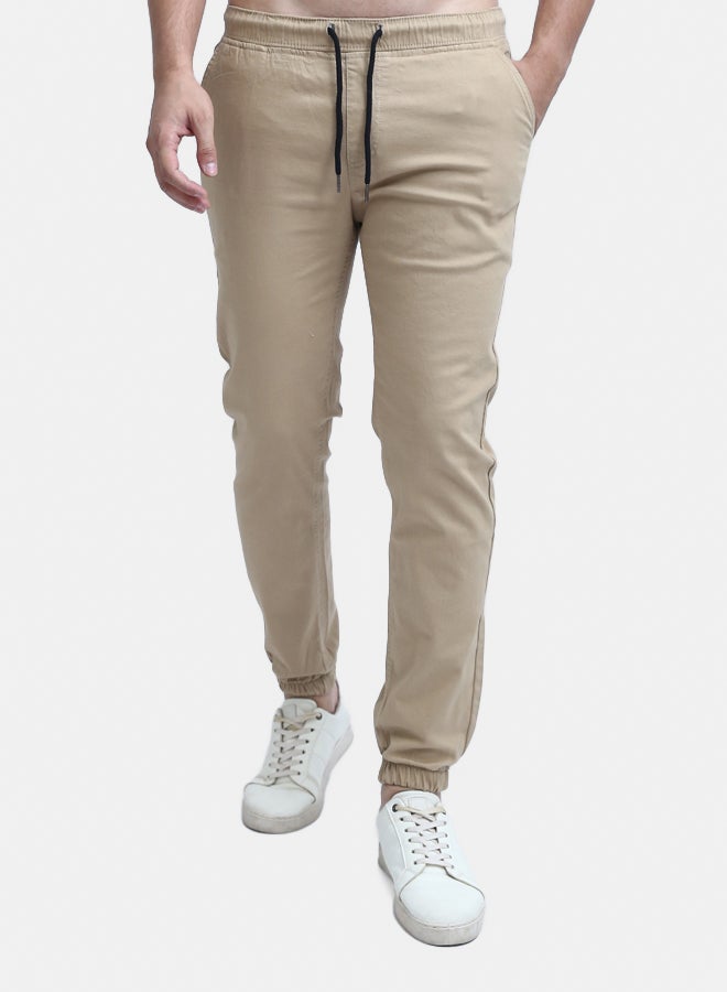 RAVIN Elastic Waist Cargo Pants with Drawstring  - Image 1