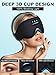 LC-dolida LCdolida Sleep Headphones 3D Sleep Mask Bluetooth Wireless Music Eye Mask Sleeping Headphones for Side Sleepers Sleep Mask with Bluetooth Headphones UltraThin Stereo Speakers Perfect for Sleeping - Image 4