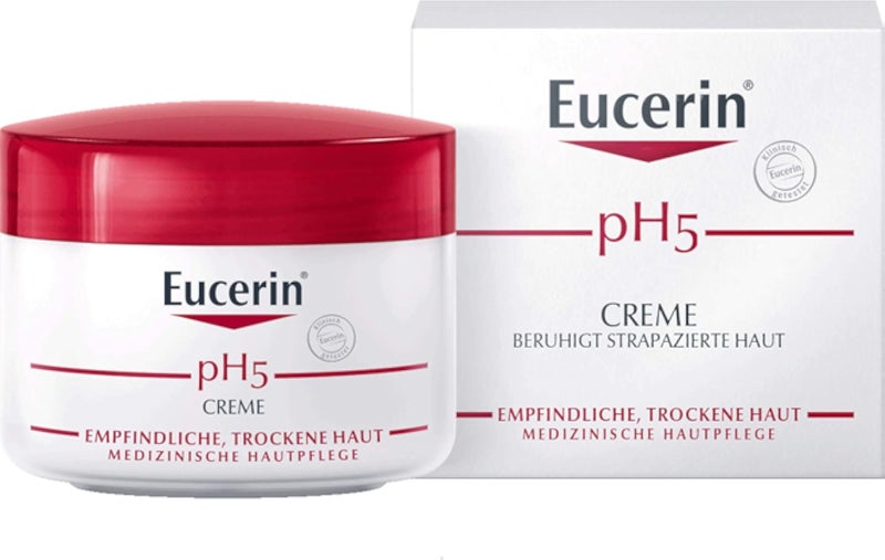 Eucerin pH5 Cream Soothes Damaged Skin 75 ml Cream