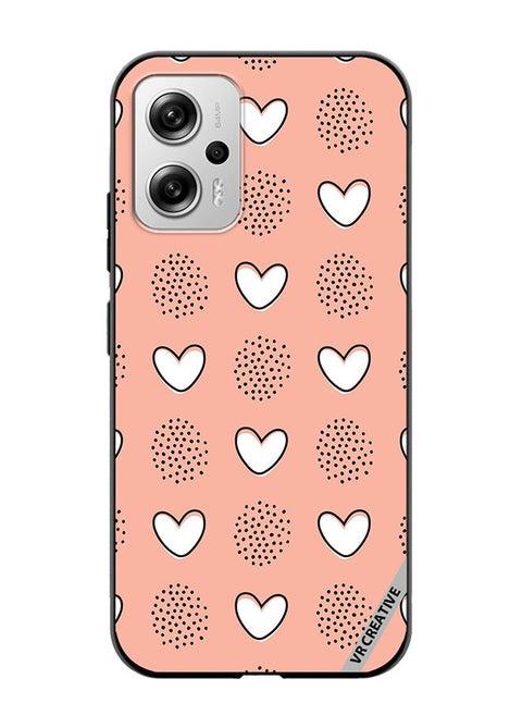 Protective Case Cover For Xiaomi Redmi Note 11T Pro Mix Pattern Design Multicolour