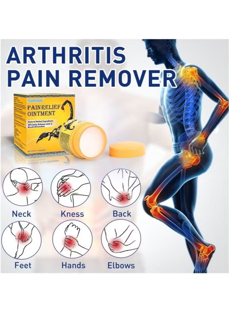 سوميفون كريم العناية المفاصلة كريم العقرب السم 20g * 3 زجاجات - Image 4