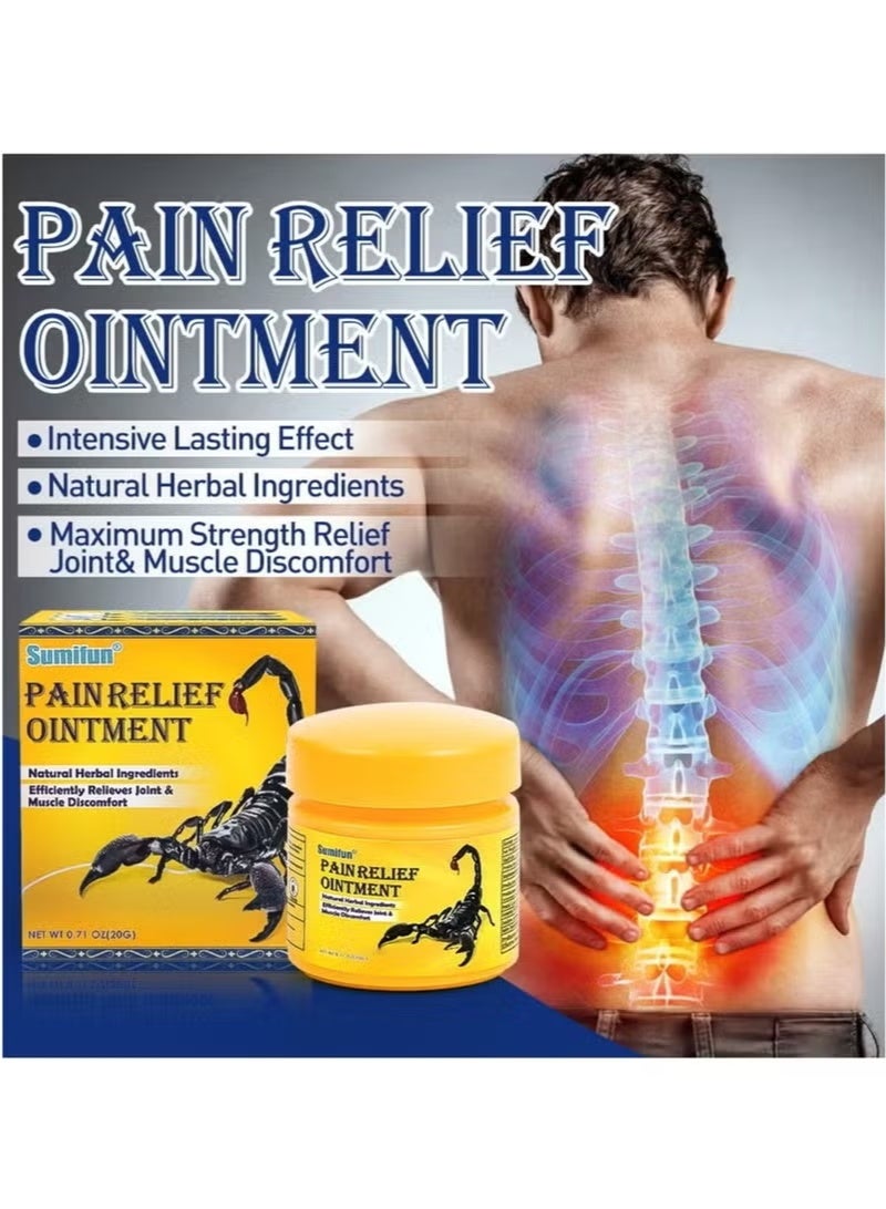 سوميفون كريم العناية المفاصلة كريم العقرب السم 20g * 3 زجاجات - Image 3