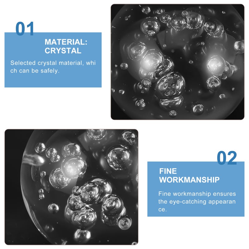 4pcs Crystal Indoor Tabletop Crystal Indoor Fountains Crystal Decors - Image 4