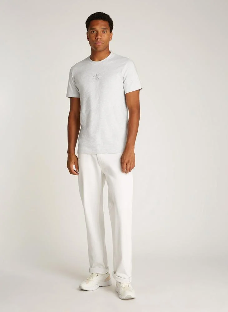 Calvin Klein Jeans Logo Print Crew Neck T-Shirt