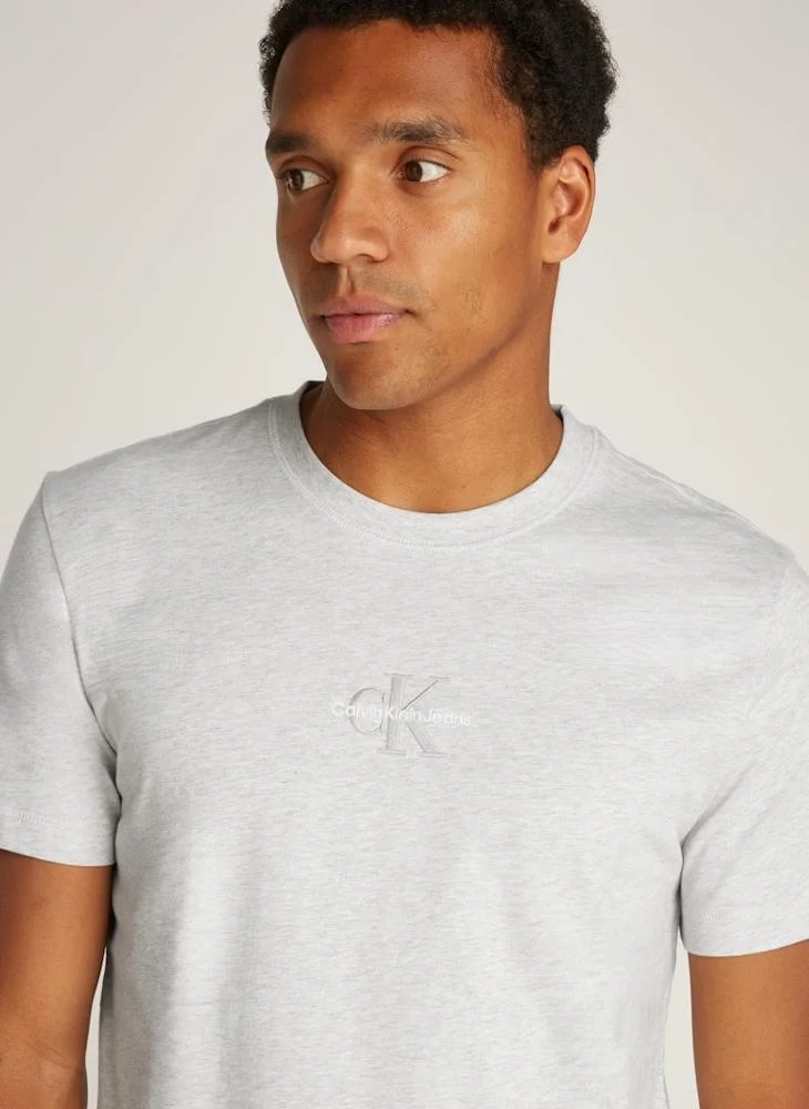 Calvin Klein Jeans Logo Print Crew Neck T-Shirt