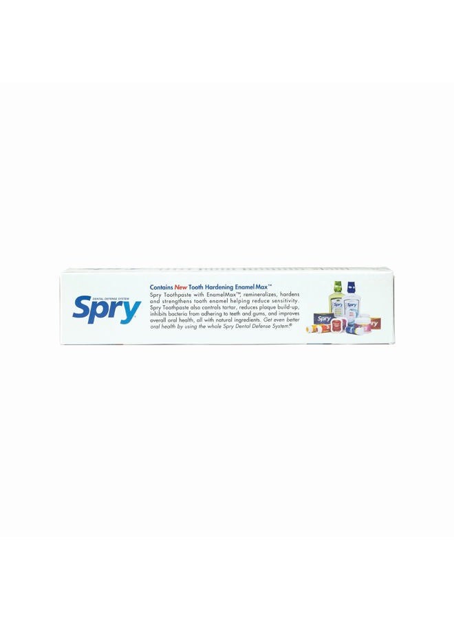 Spry Xlear - Toothpaste Sugar and Flouride-Free, 4 Ounce Toothpaste (Pack of 3) - Image 3