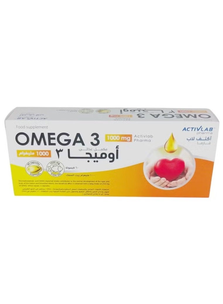 Active Lab Omega 3 60 Capsules