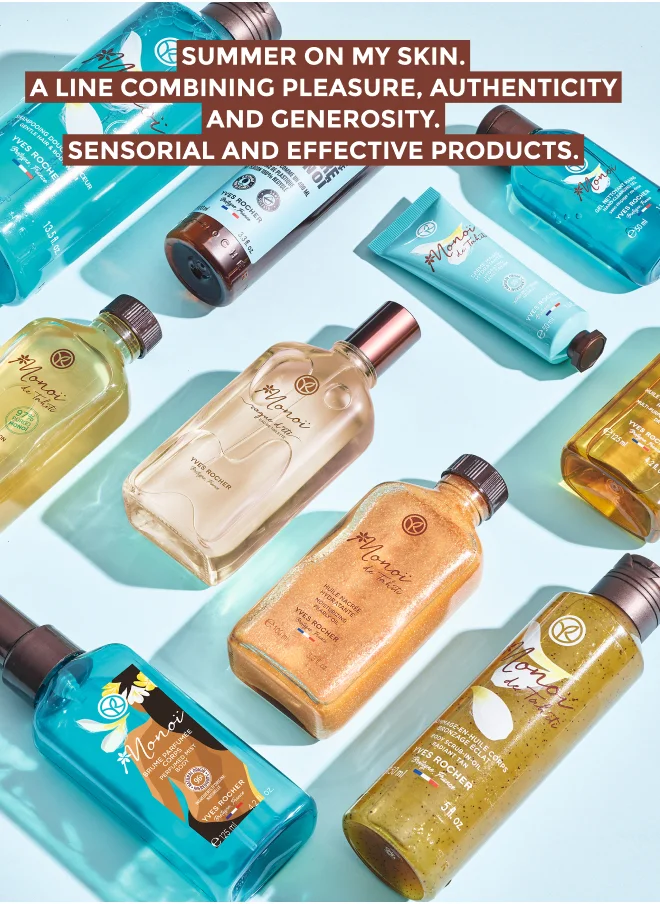 Yves Rocher DRY BODY OIL MONOI 125ML BOTTLE