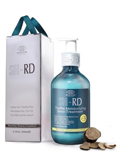 Sh Rd SH-RD Truffle Moisturizing Semi-Treatment for Dry Damaged Hair | Hair Moisture Conditioner with Truffle Extract, Keratin, Rosemary | 3 Minute Repair Miracle | Paraben-Free Conditioner - 6.76oz/200ml - Image 1