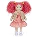 BlissfulPixie Waldorf Handmade Rag Doll Personalized Collectors Plush for Kids Birthday Present with Beautiful BoxCaroline 12 - Image 2