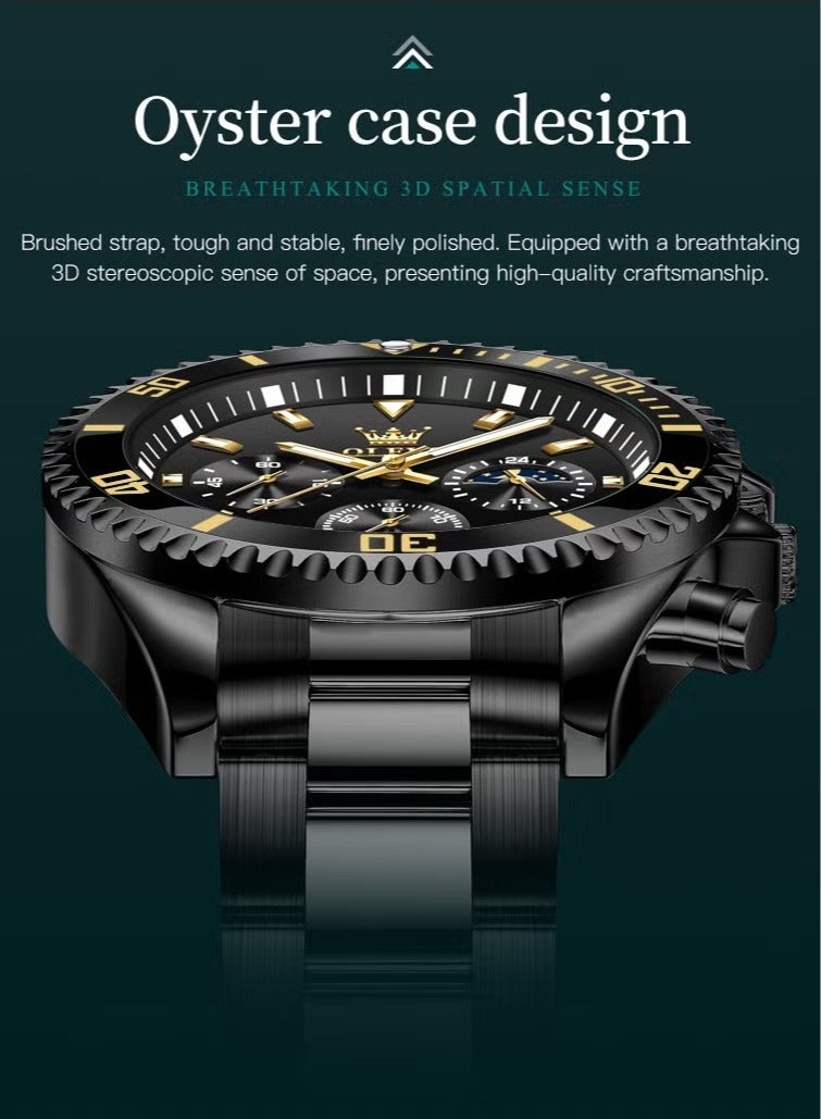 أوليفز ساعات على شكل ساعة كوارتز مقاومة للماء 2870 - Image 3