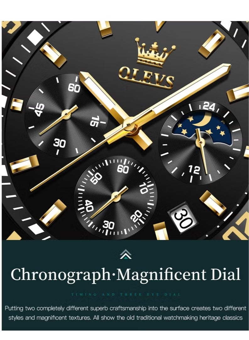 أوليفز ساعات على شكل ساعة كوارتز مقاومة للماء 2870 - Image 5