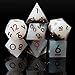 YEMEKO Sharp Edge DND Dice Set Handmade 7 Accessories Dice for Dungeons and Dragons TTRPG Games MultiSided RPG Polyhedral Resin Sharp Edge Dice Roleplaying Games - Image 2