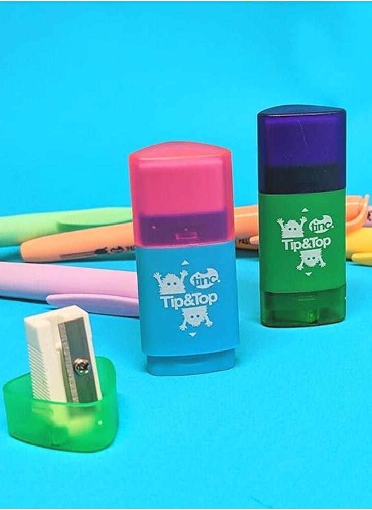 Tinc Blue Eraser Sharpener Combo School - Image 2