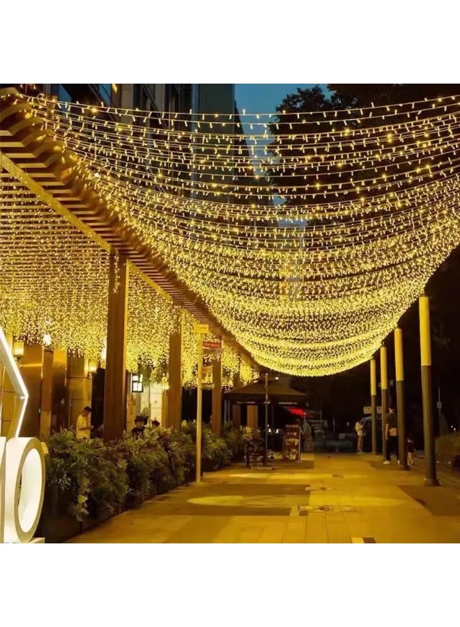 U.E 50 Meter Fairy Lights with 480LEDs Waterproof Decorative Lighting for Outdoor & Indoor, Wedding, Party, Garden, Christmas Plugin U.E LED Light Fairy (PINK) - Image 3