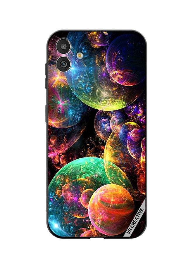 VR CREATIVE Protective Case Cover For Samsung Galaxy M13 5G Galaxy Design Multicolour - Image 1