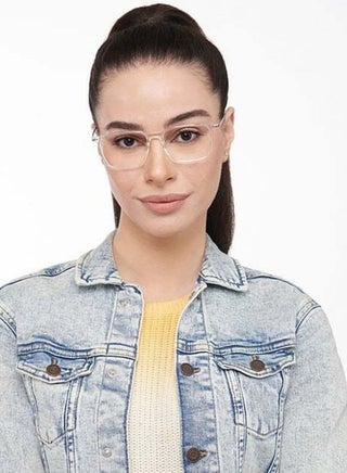 Unisex Blu By Lenskart | Unisex Square Eyeglasses - LB E14785 - Lens Size: 52 Mm - view 4