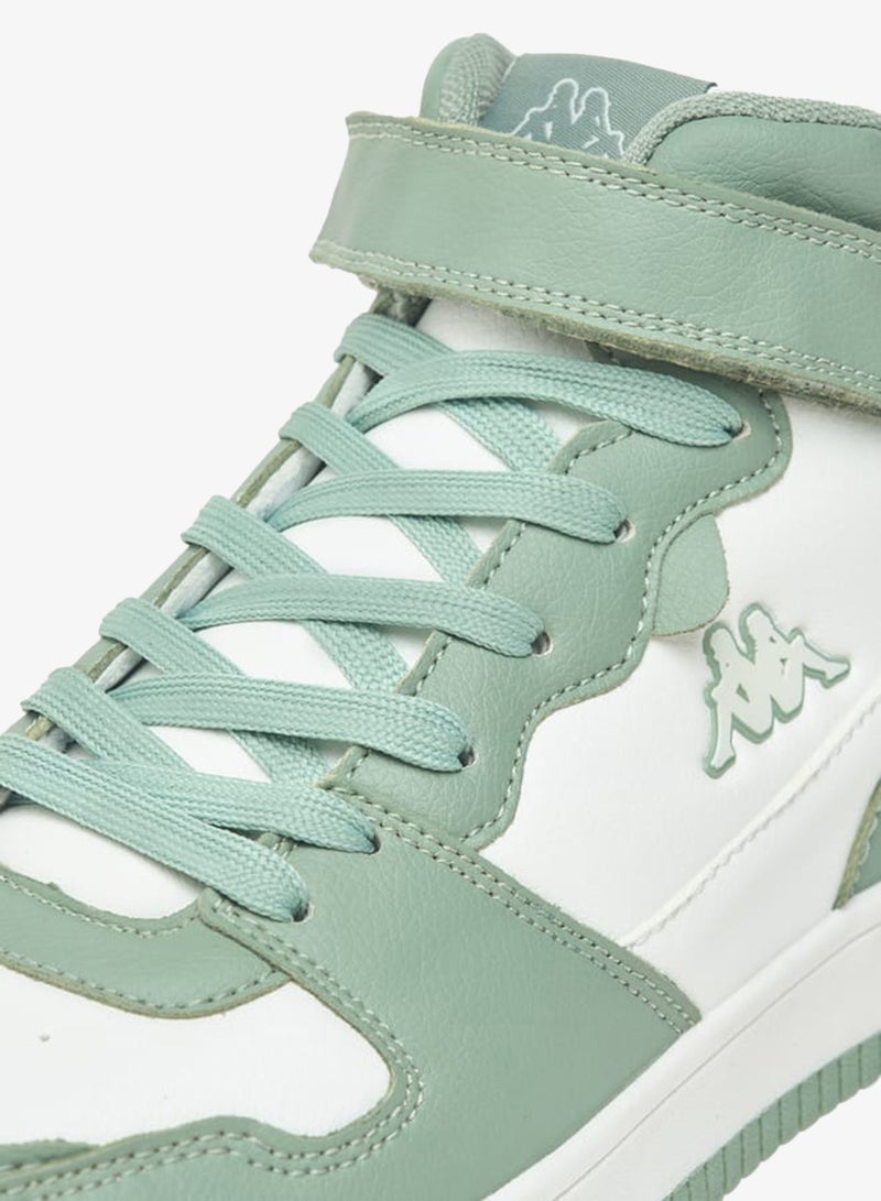 كابا سنيكرز نسائي بألوان متداخلة وإغلاق بشريط لاصق - Image 4