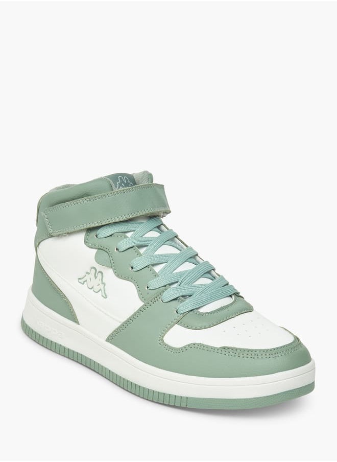 Kappa Womens Colourblock Sneakers with Hook and Loop Closure  - Image 1